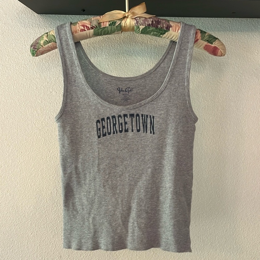 John Galt Grey Georgetown Tank Top OS